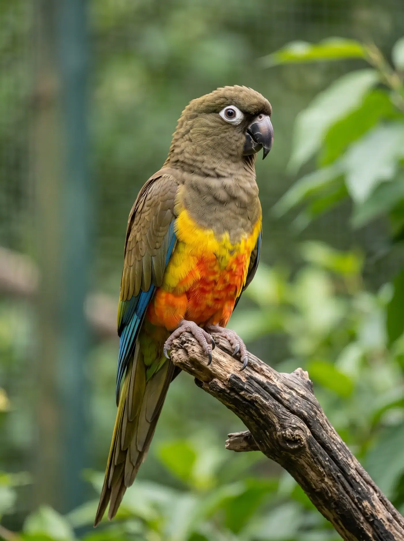 Papoušek patagonský v ZOO Sedlec