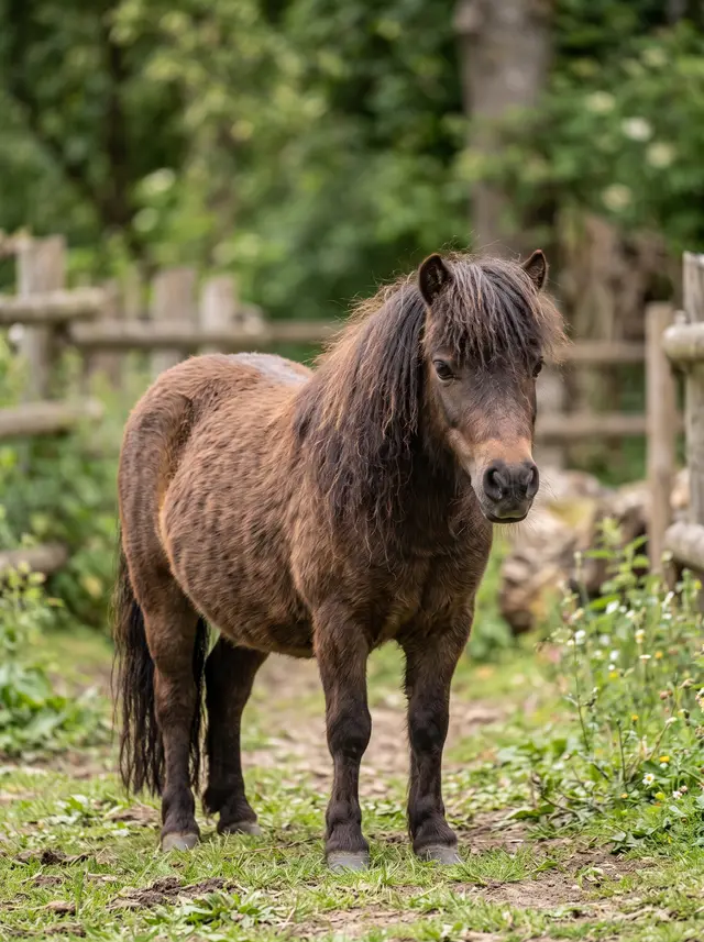 Shetland pony mini